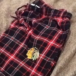 Chicago Blackhawks Lounge Pants. Excellent Cond!